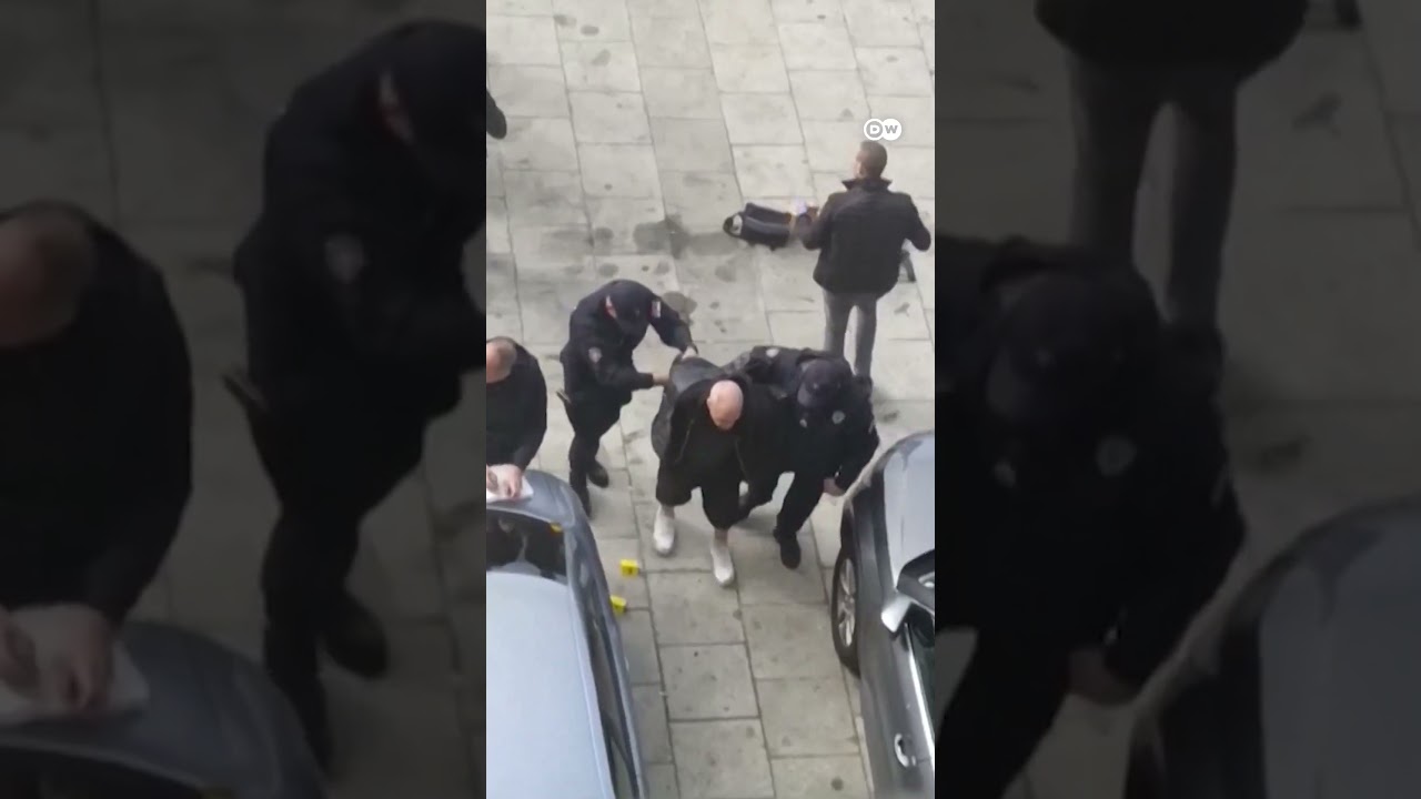 Shots fired outside Serbian parliament | DW News