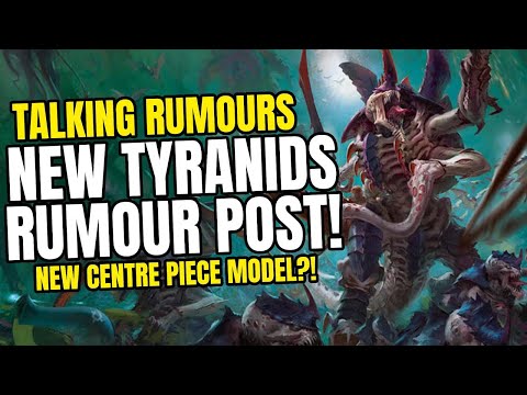 New TYRANID Leak?! Centre Piece model incoming?!
