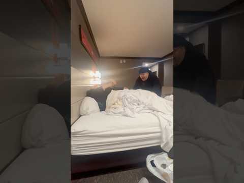 Went to the casino and got a hotel room with the guys #casino #hotel #money #gambling #funny #fun ￼