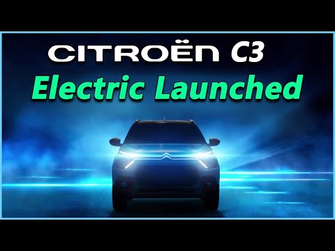 Citroen c3 Electric Car Launched In India | Price 9 Lakhs | Electric Vehicles