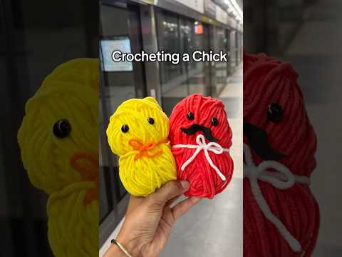 Not your usual Chick #shorts #crochet #amigurumi #viral #trending #handmade #diy #funny