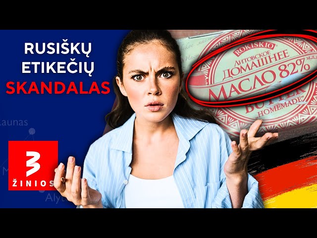 Užsienio lietuviai lieja pyktį: ant lietuviškos produkcijos – etiketės rusų kalba