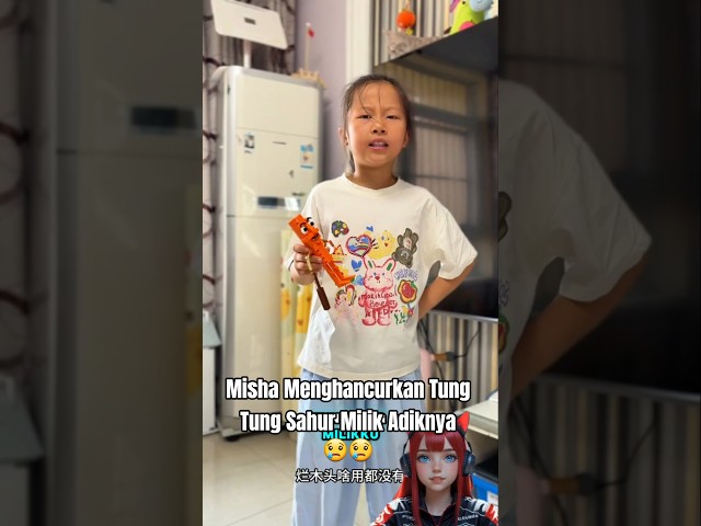 Misha Menghancurkan Tung Tung Milik Adiknya 🤯 #shorts #videolucu #videokocak #dubbing #tungtungsahur