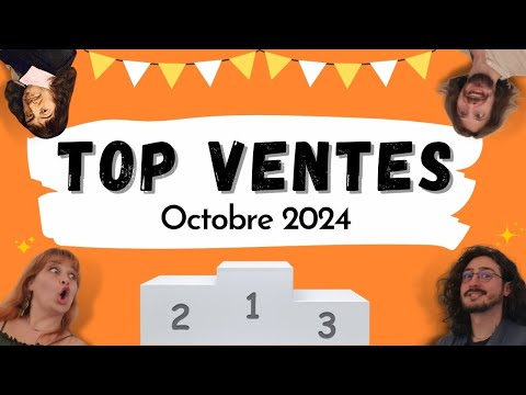 🏆 Top ventes Octobre 2024