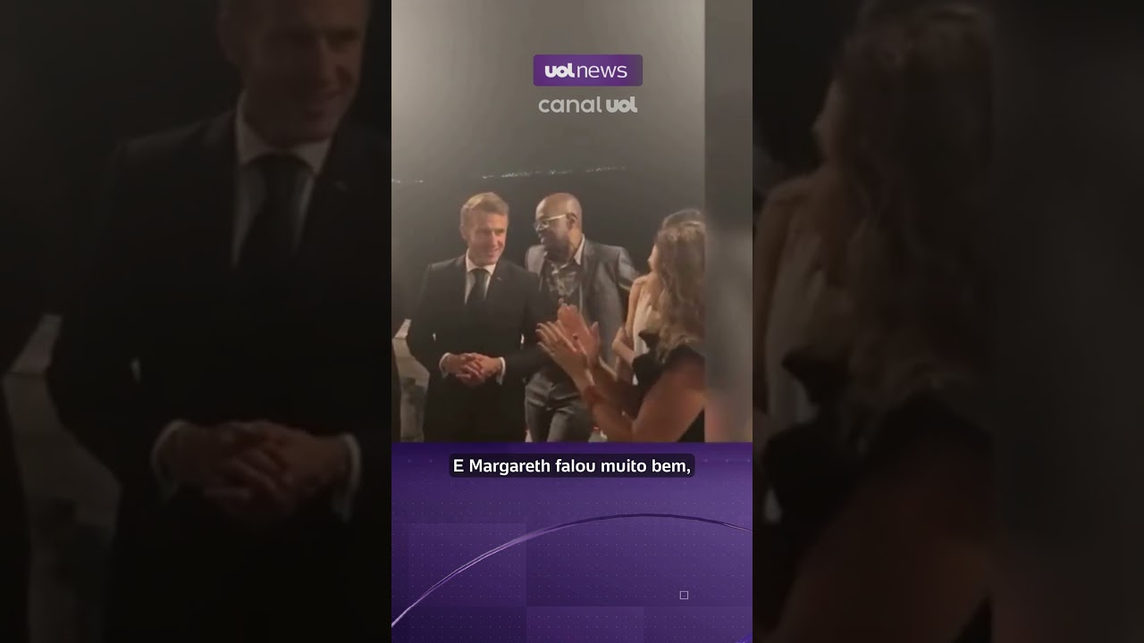 Daniela Mercury detalha encontro com Macron em Salvador Muito carinhoso simpático e acessível TV Online Daniela Mercury detalha encontro com Macron em Salvador Muito carinhoso simpático e acessível