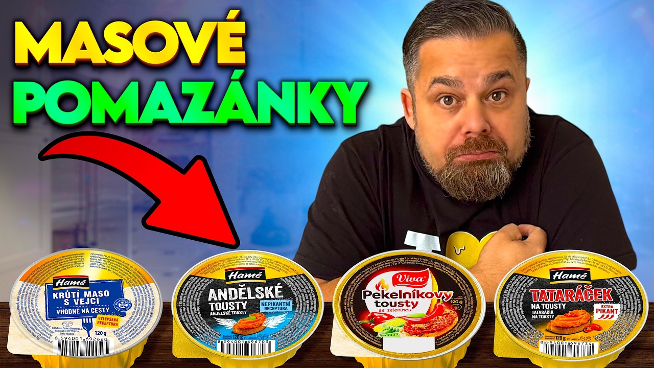 ĎÁBELSKÉ TOUSTY nebo UZENÉ S VEJCI? Jaké jsou masové pomazánky dnes?