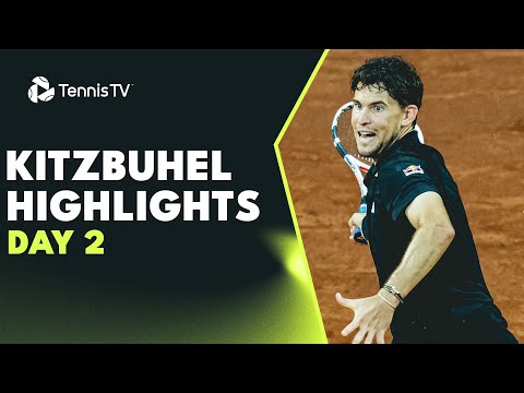 Thiem Faces Bagnis, Altmaier & Huesler Feature | Kitzbuhel 2023 Highlights Day 2