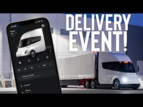 Tesla Preps Semi Delivery Event & App!