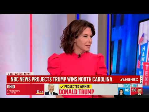 MSNBC Commentator Blames 'Misinformation' for Trump's Lead in North
Carolina