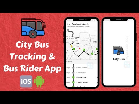 How To Make City Bus Tracking App | City Bus Driver App | Bus Rider App| CityBus