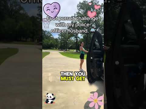 She Raced Her Cop Husband — But Didn’t Expect Him to Be That Fast #viralshorte #shorts