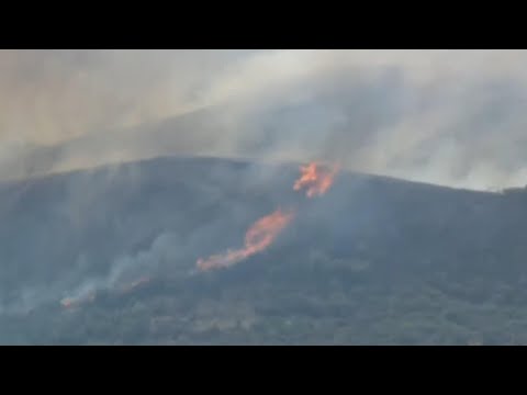 New brush fire breaks out in Southern California
