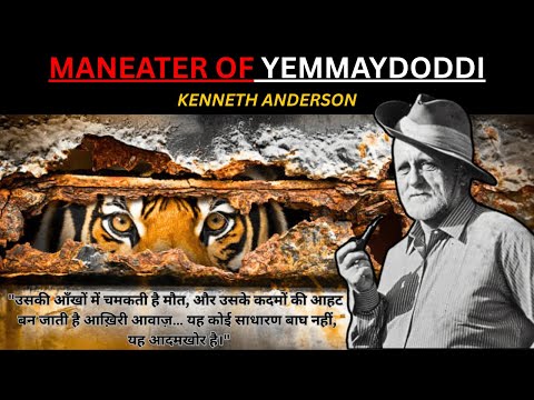 ManEater Of Yemmaydoddi: MANEATER TIGER! "हर परछाई में वही छिपा है.. KENNETH ANDERSON STORY #tiger