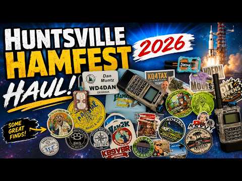 Huntsville Hamfest 2026 Haul
