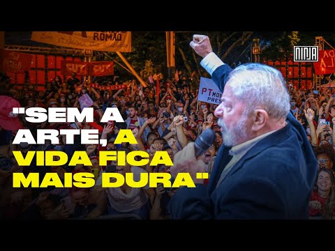 'Vamos apostar muito na cultura!' │ Lula durante lançamento de pré-candidatura