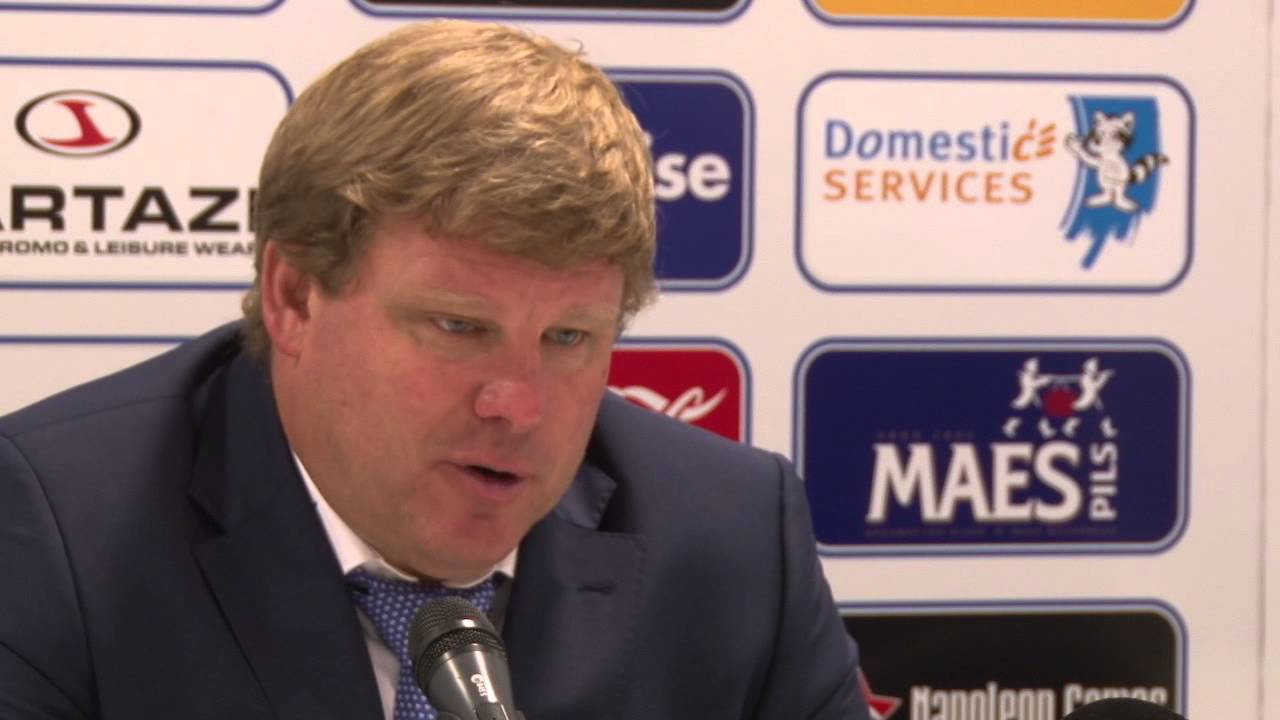 Persconferentie na KAA Gent - KRC Genk