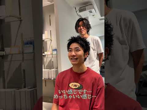 新潟万代美容室milli メンズカットパーマ