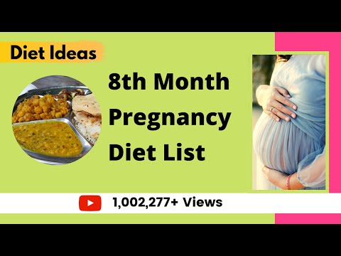 Eight Month Pregnancy Diet