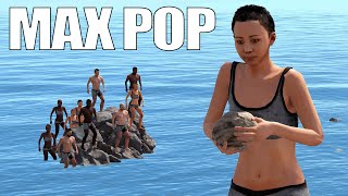 YouTube thumbnail for Spoonkid's video titled 'i played the densest server in rust...'