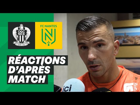 🎥🎙️ [J04] OGC Nice - FC Nantes : la réaction des joueurs