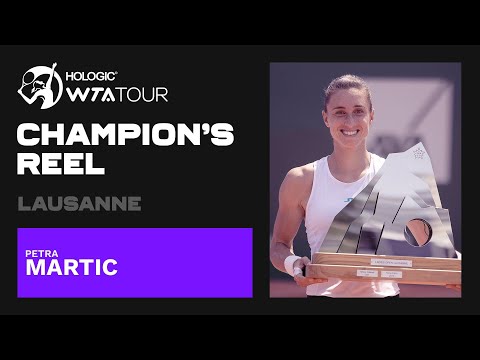 🇭🇷 Petra Martic’s BEST points from her title win in Lausanne