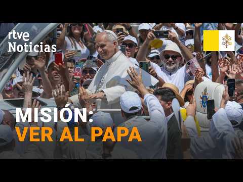 El PAPA visita CANARIAS en la ÚLTIMA ETAPA de su VIAJE a ESPAÑA | RTVE Noticias