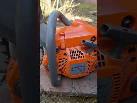Kettensäge Husqvarna 440 e-series 💯🔥🌲 #shorts #shortsvideo #kettensäge
