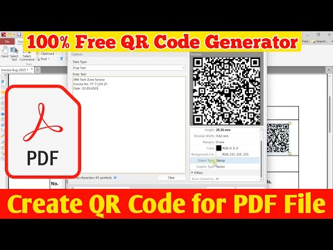 How to Create QR Code for PDF File | QR Code Generator