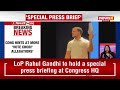 Have Patience, Hold Your Horses | Congress Udit Raj on Rahul Gandhis Press Brief | NewsX - 01:45 min - News - Video