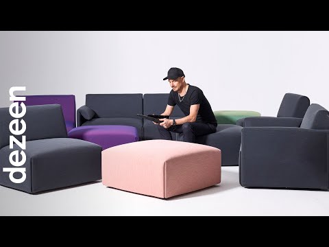 Stefan Diez's sofa for Magis is designed to "rethink the traditional sofa system" | Dezeen