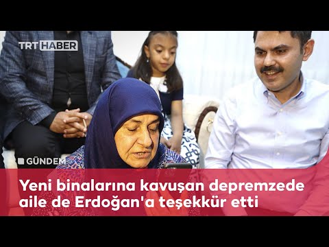 Cumhurbaşkanı Erdoğan, depremzede aileyle telefonda görüştü