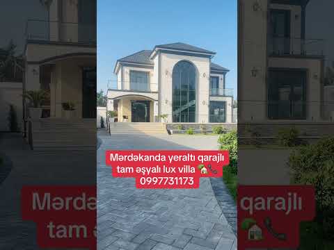 Mərdəkanda möhtəşəm villa #bağevi  #villa #bagevivillaaz #ev #home