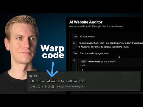 Build An AI-Agent With Next.js + AI SDK + Context7 + Warp Code