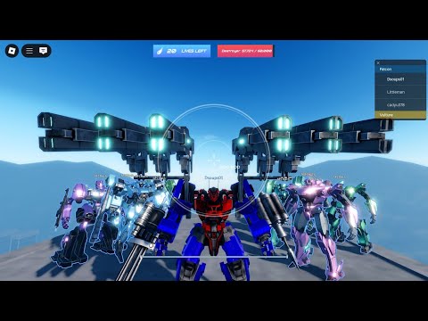 Roblox - Falcon Mech Ready , MechaStrom Mech Wars - 29/10