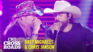 Bret Michaels &amp; Chris Janson Perform &quot;Nothin’ But A Good Time” | CMT Crossroads