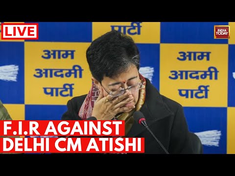 FIR Against Delhi CM Atishi Live News: Case Against Atishi For Violating Election Code Of Conduct