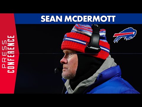 Head Coach Sean McDermott Ahead of Kansas City Chiefs Playoff Matchup | Buffalo Bills video clip