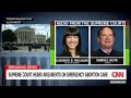 Hear tense exchange with Justice Alito during abortion arguments(CNN) - 10:21 min - News - Video