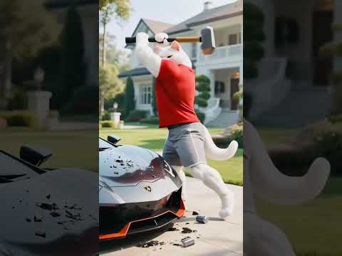 #cutecat #aicats #aicatstory #cartoon #catcartoon #meow #orangecat #fypシ #funnycat