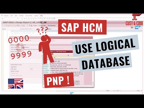 SAP HCM – use Logical Database PNP to read Personnel Data [english]