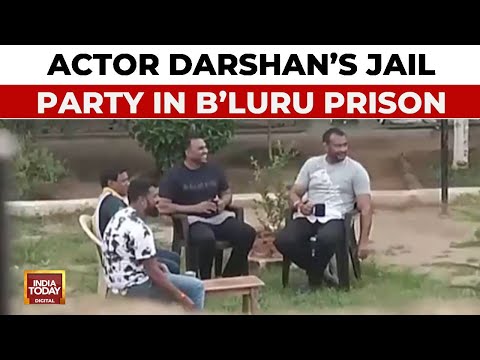 Renukaswamy Murder: Viral Pic Shows Murder-Accused Actor Darshan Getting VIP Treatment Inside Jail