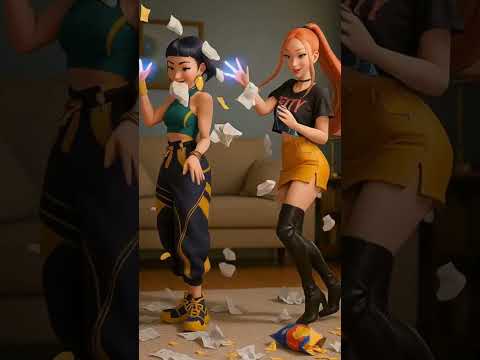 Mira and Zoey's KPOP PRANK WAR EXPOSED | KPOP Demon Hunters #prank #trending #kpopdemonhunters