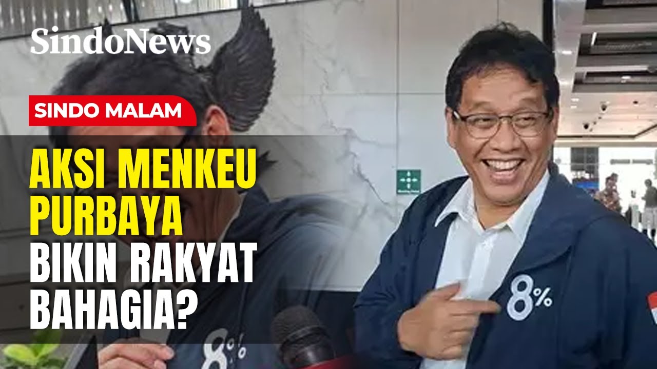 Aksi Menkeu Purbaya Pamer Jaket Target Pertumbuhan Ekonomi 8 Persen | Sindo Malam | 25/10