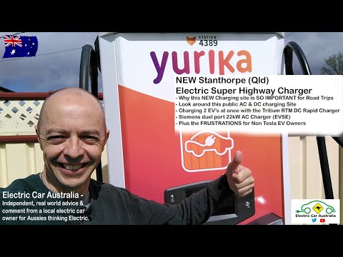 New Stanthorpe EV Charger | Real World FRUSTRATION for Non Tesla EV Owners | Electric Car Australia