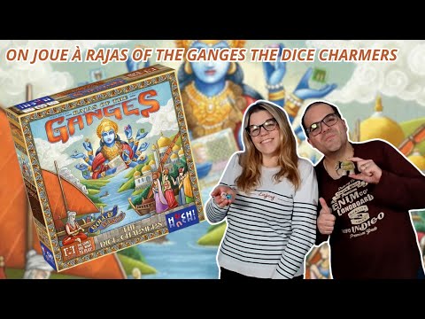 { Règles Et Partie } ON JOUE À RAJAS OF THE GANGES THE DICE CHARMERS | Jeu De Société | Huch !