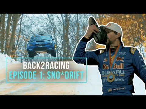 TRAVIS PASTRANA Takes On Icy Roads of the Sno*Drift Rally - Back2Racing Season 2 Ep 1