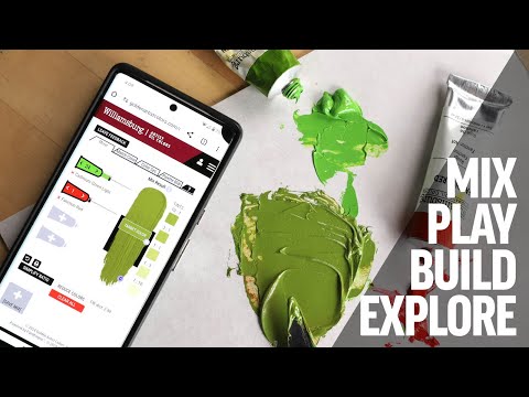 New & Updated Virtual Paint Mixer [now mixing oil colors!]
