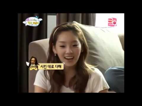Jessica, LAY, Sooyoung, Seohyun immitate Christina