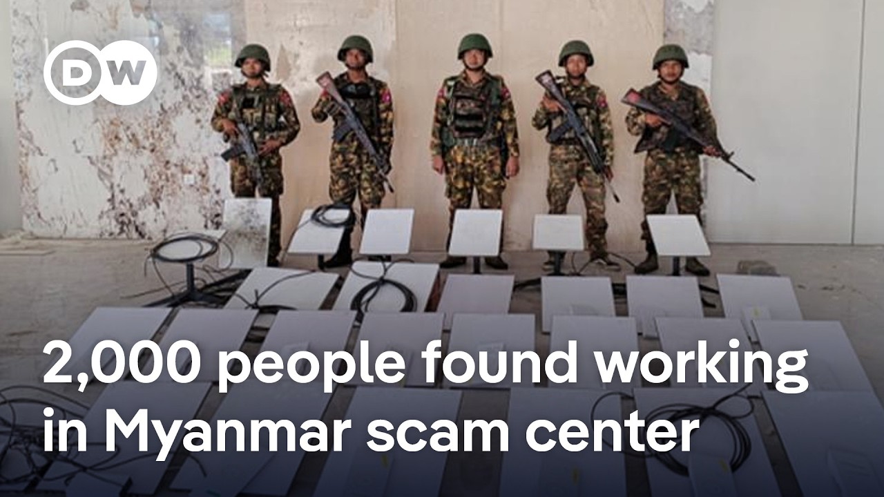 Myanmar's military seizes Starlink devices being used to scam people | DW News
