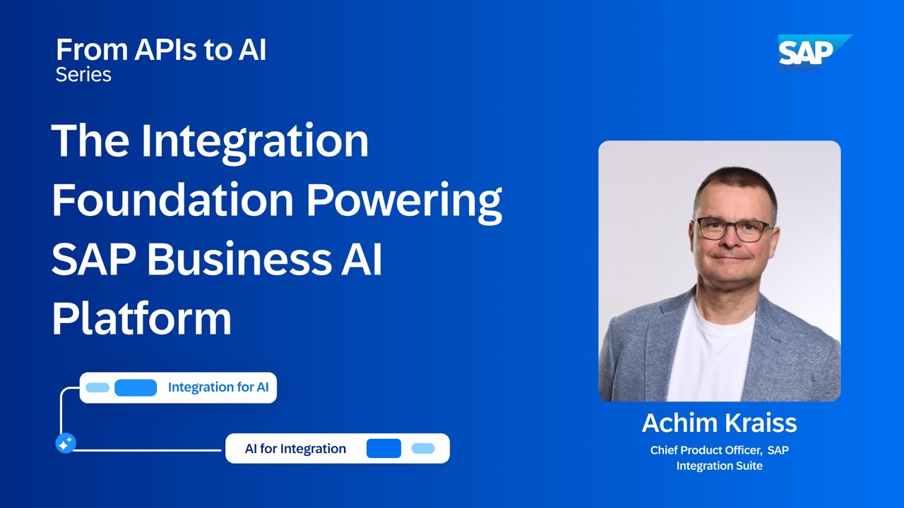 The Integration Foundation Powering SAP Business AI Platform | From APIs to AI
